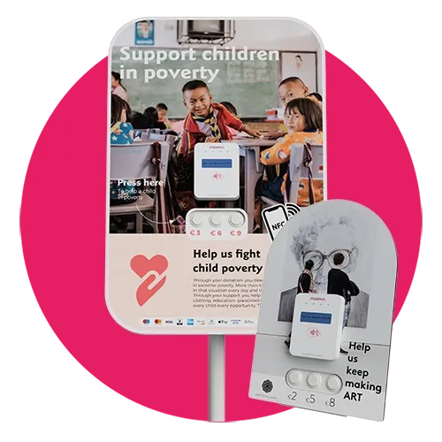 Moodus Give - Contactless Donation Kiosk